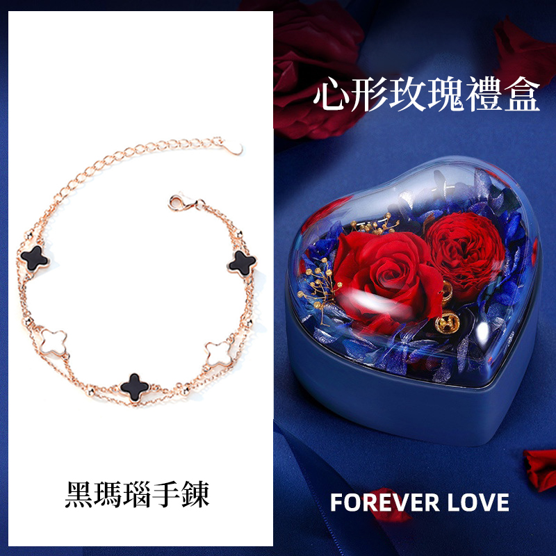  孔雀石幸運草手錬-FANYIACC