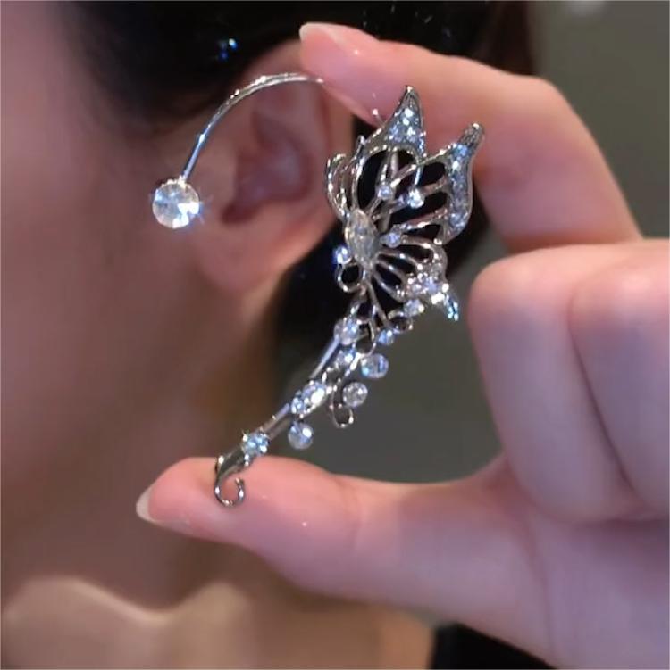 超仙蝴蝶精靈耳掛耳飾-FANYIACC