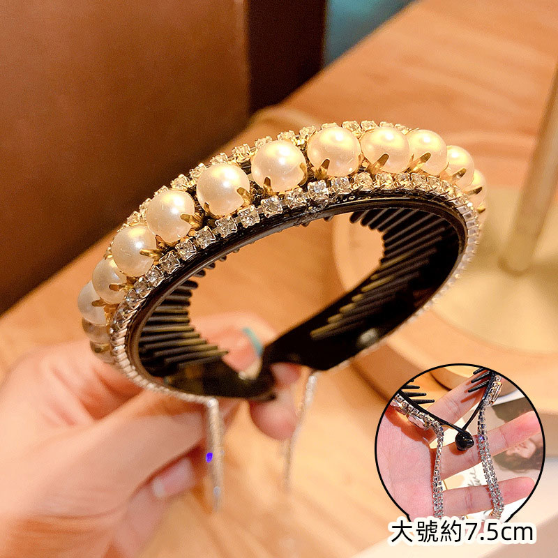 🎈精緻水鑽流蘇盤髮神器 -FANYIACC