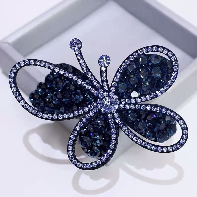 新款滿鑽蝴蝶髮夾 -FANYIACC