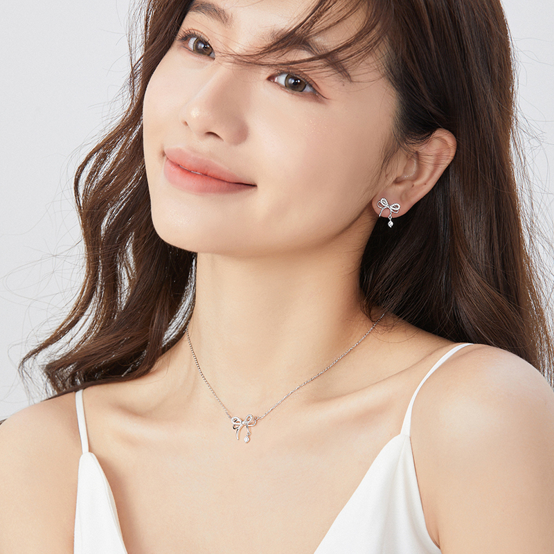sweet蝴蝶結鎖骨錬 -FANYIACC