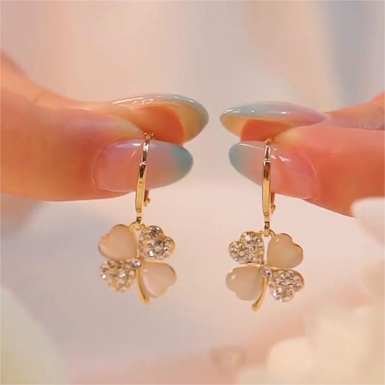 幸運草耳環-FANYIACC