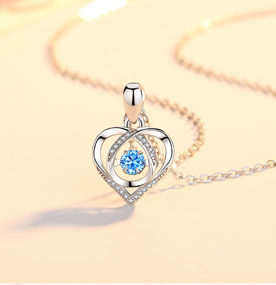 高甜禮物  浪漫的心項錬-FANYIACC