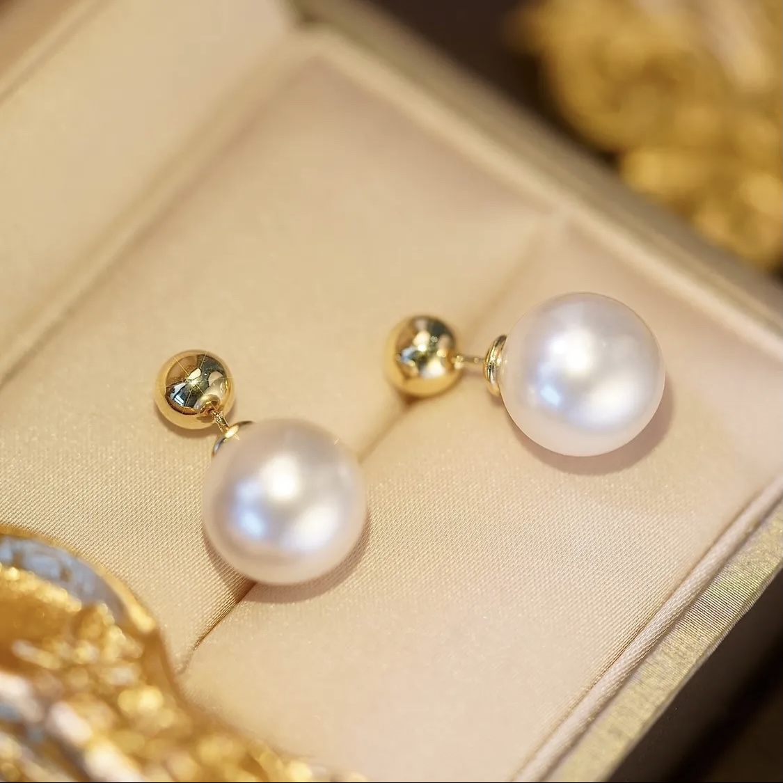 時尚珍珠耳扣-FANYIACC
