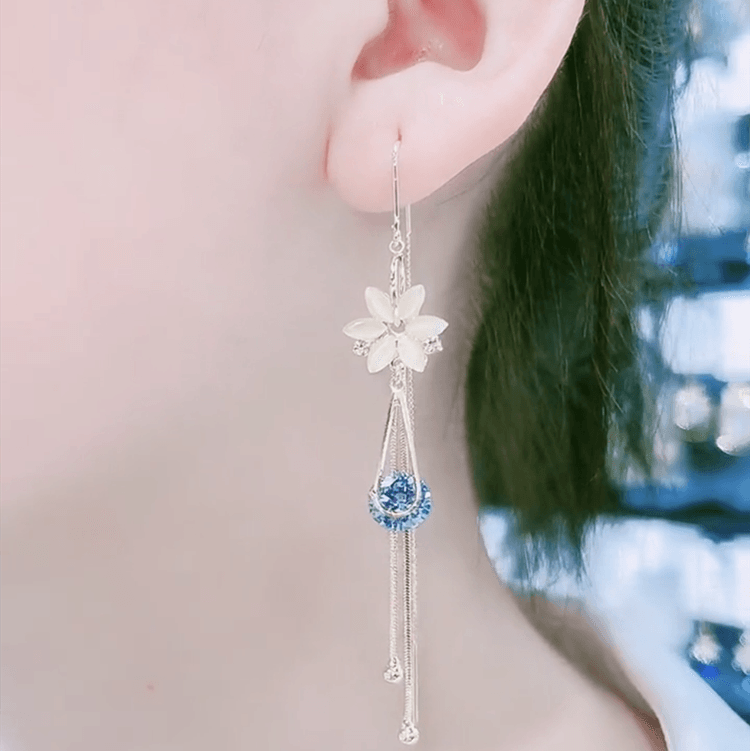 超閃精緻水滴款耳環-FANYIACC