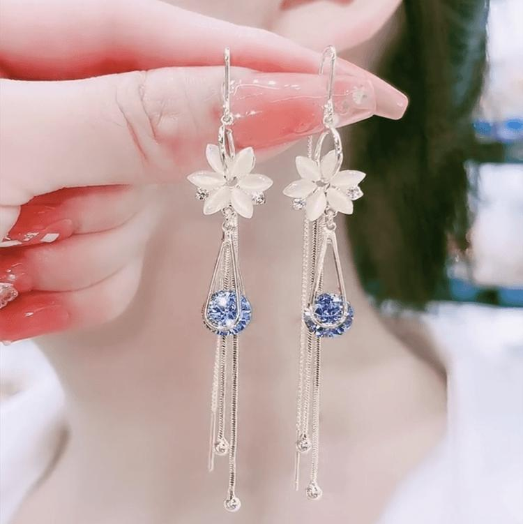 超閃精緻水滴款耳環-FANYIACC