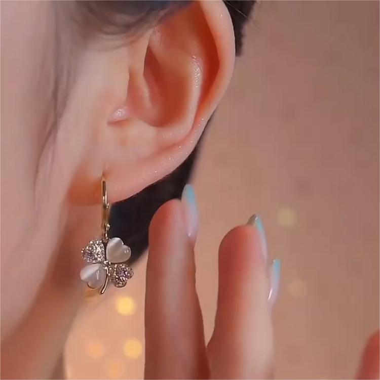 幸運草耳環-FANYIACC