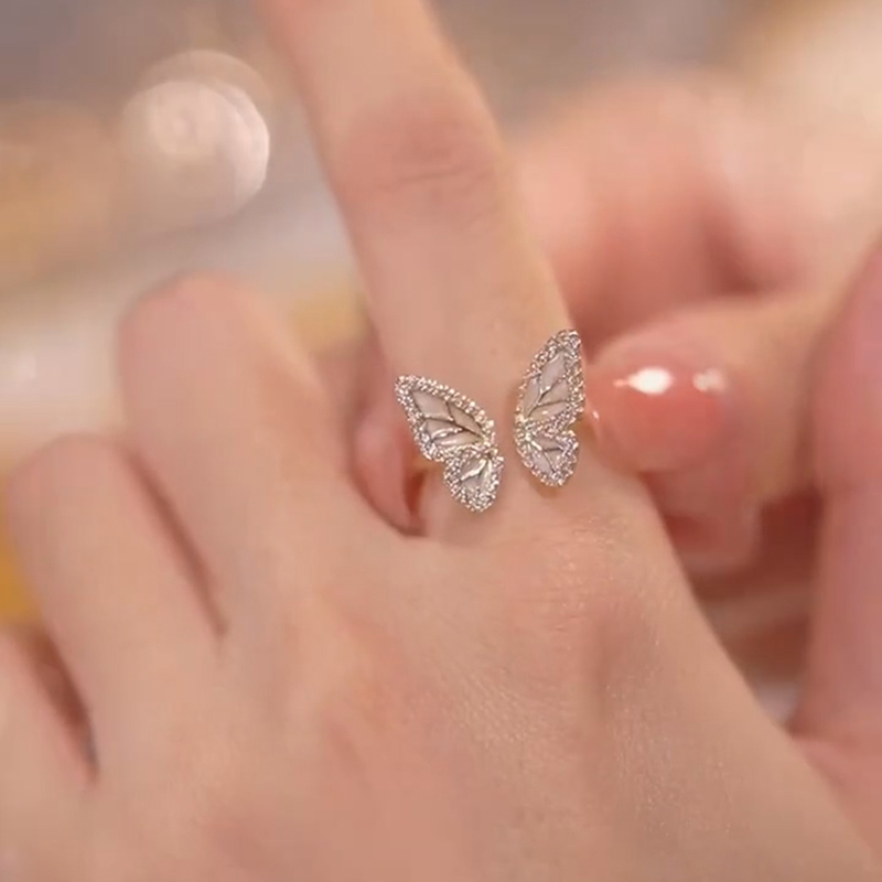 花朵戒指兩件套 -FANYIACC