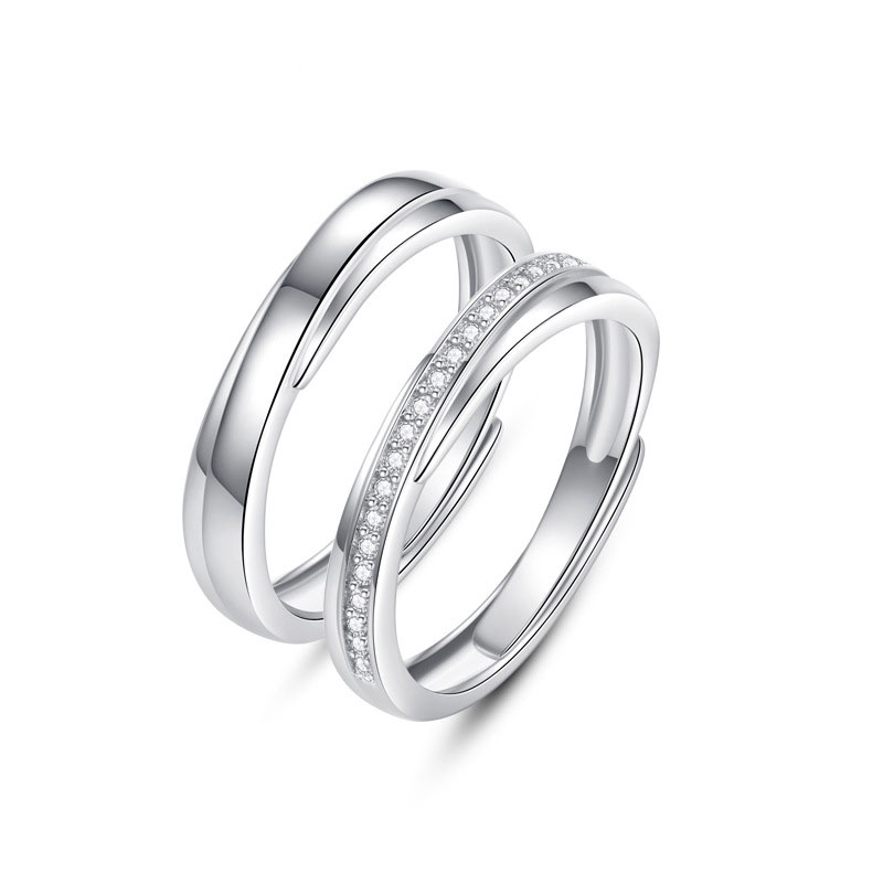 戀愛1+1 | 簡約款情侶戒指-FANYIACC