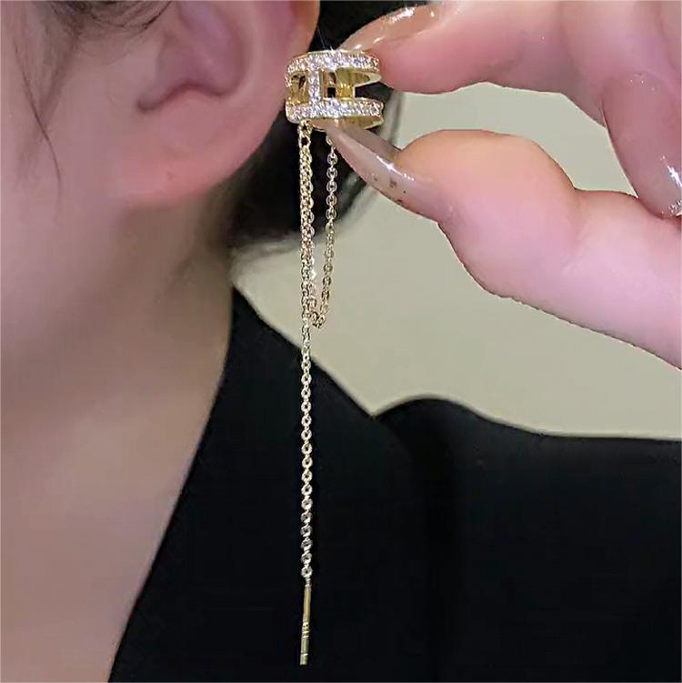 流蘇耳骨夾一體式【無耳洞】-FANYIACC