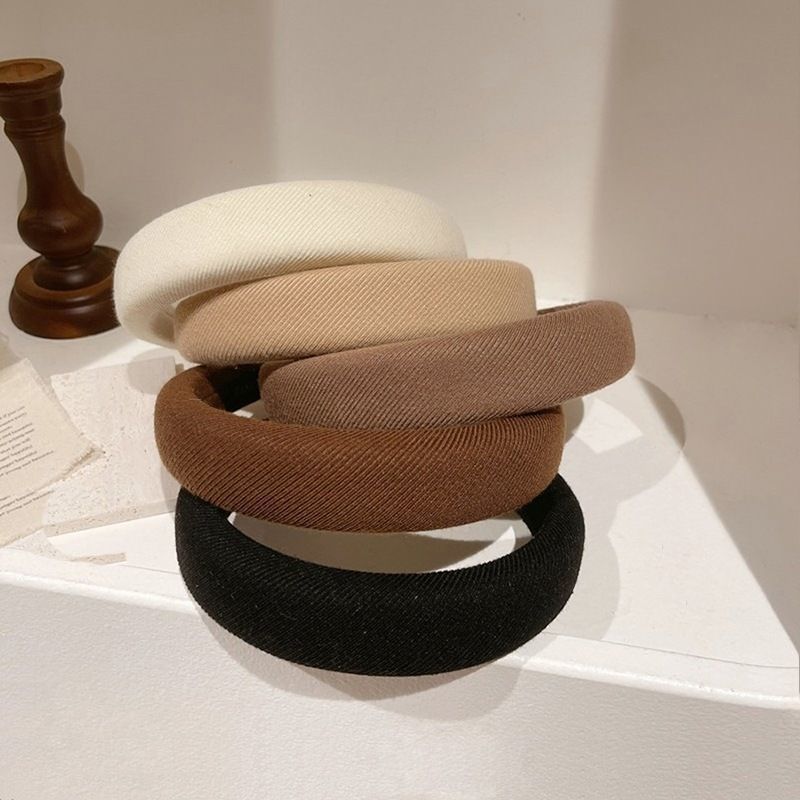 復古韓系毛氈加厚加寬髮箍-FANYIACC