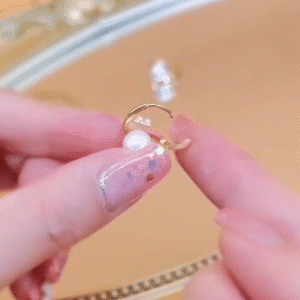 韓版氣質珍珠耳環