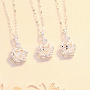 訂製款｜女王之冠 為愛定制S999項錬 定制愛人的名字 讓愛靠近她的心房-FANYIACC