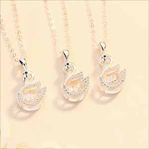 訂製款｜小天鵝項錬 獨特客製化S999項錬-FANYIACC