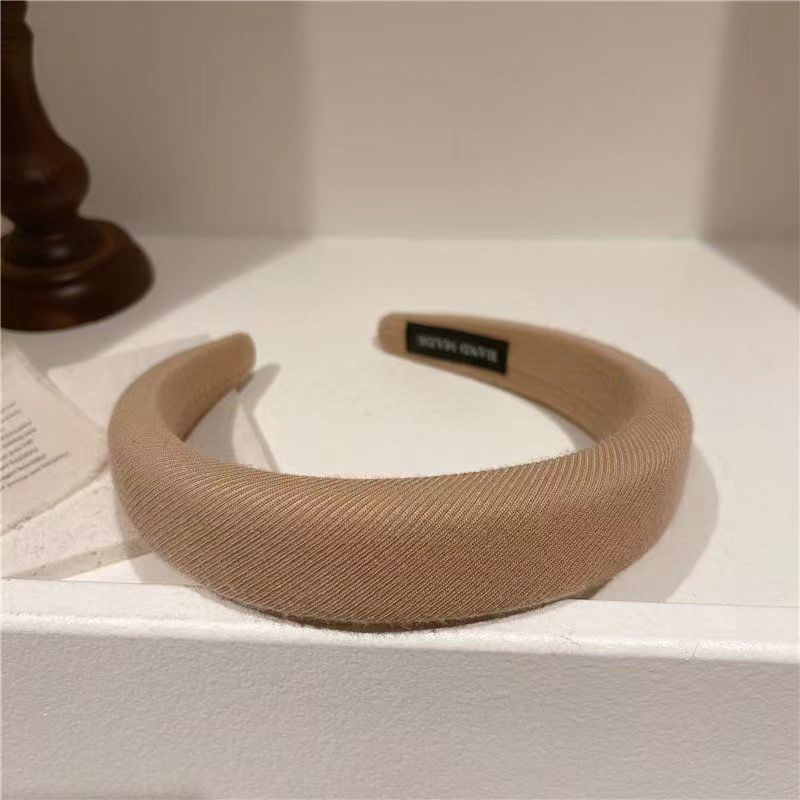 復古韓系毛氈加厚加寬髮箍-FANYIACC