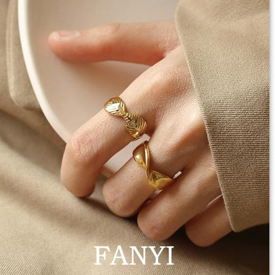 不規則簡約戒指-FANYIACC