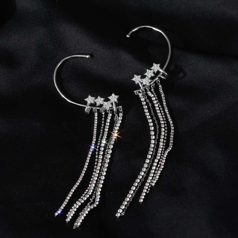 五角星流蘇耳掛-FANYIACC