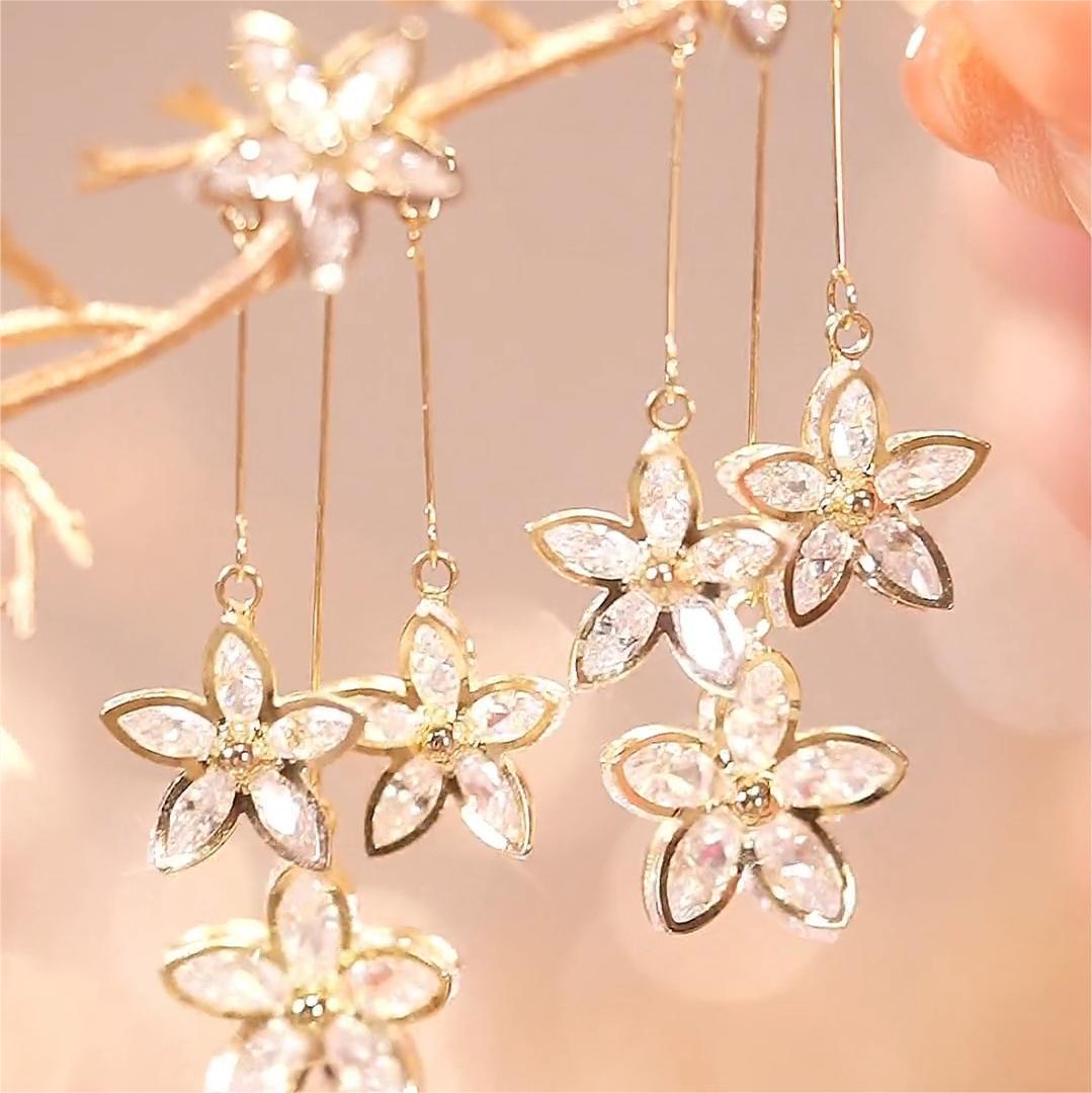 【一路生花】清風五芒星（一款兩戴）耳環-FANYIACC