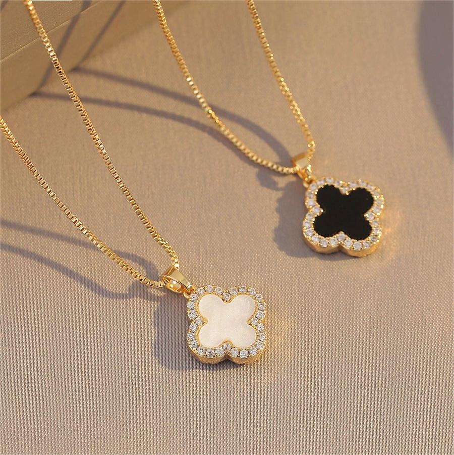 雙面幸運草項錬   -FANYIACC