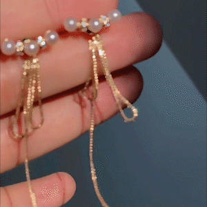 一款兩戴 珍珠流蘇耳環-FANYIACC