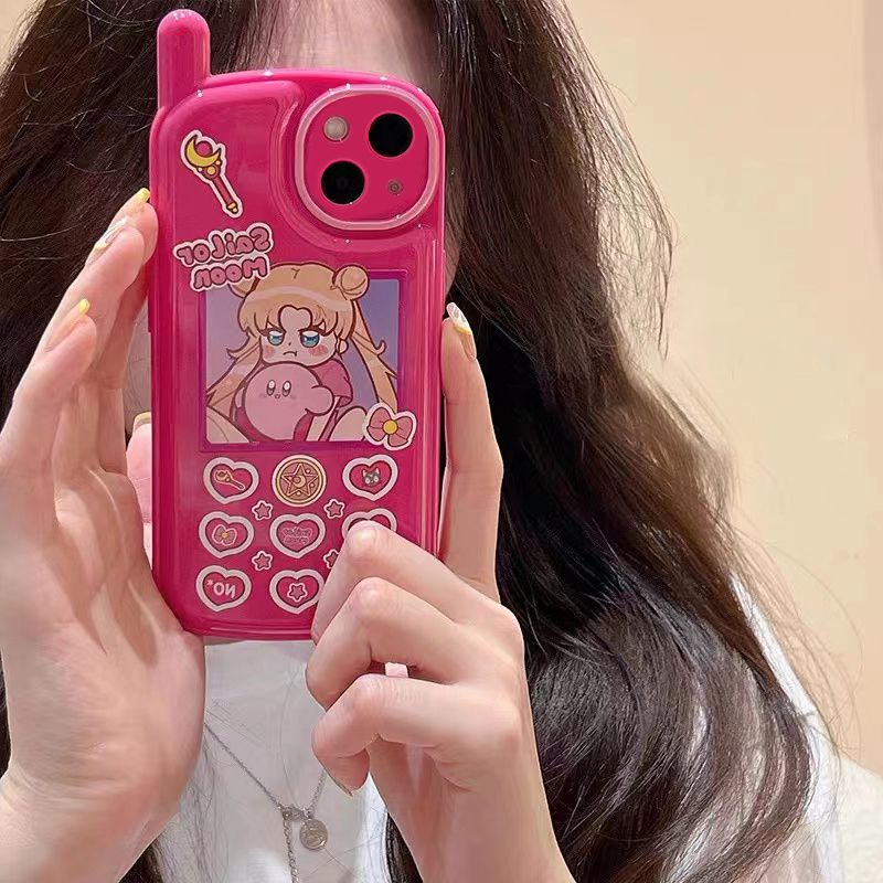 可愛芭比娃娃手機保護殼