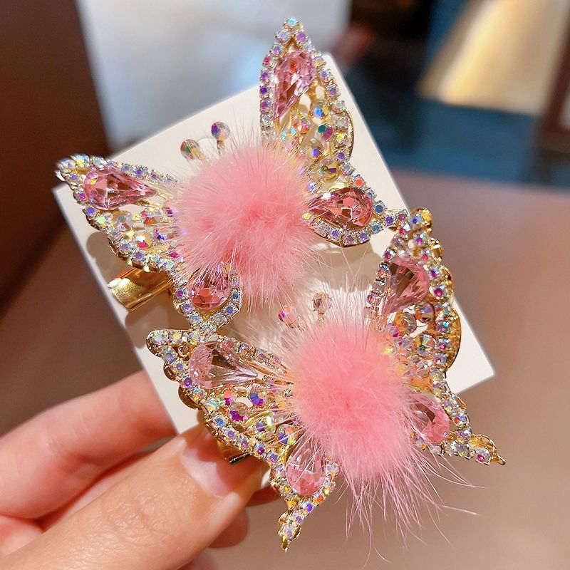 一閃一閃惹人愛 跳動蝴蝶髮飾-FANYIACC