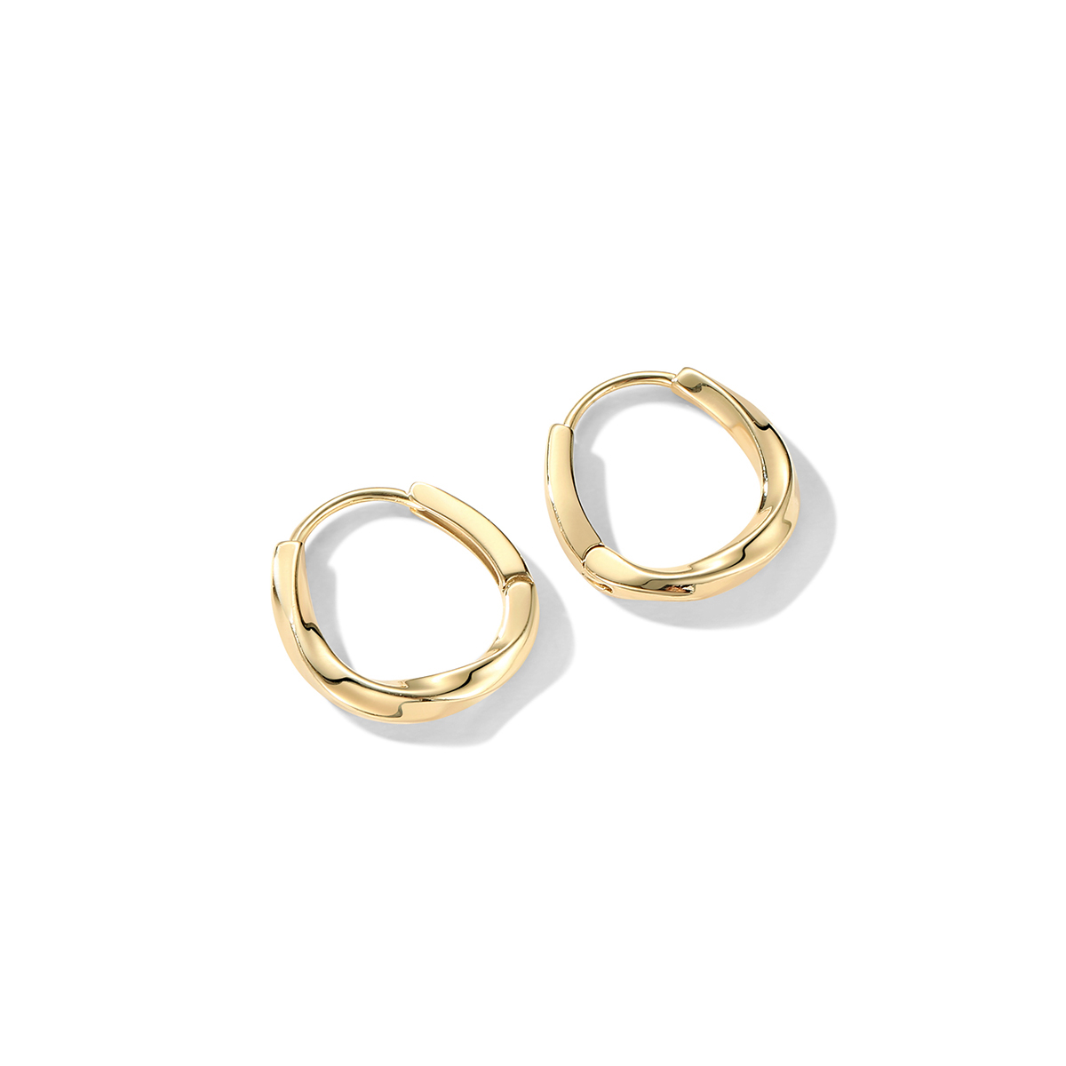 簡約素圈耳環    -FANYIACC