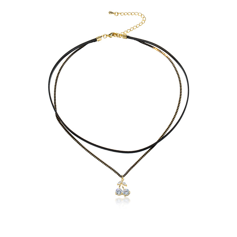 黑色choker頸錬項錬-FANYIACC