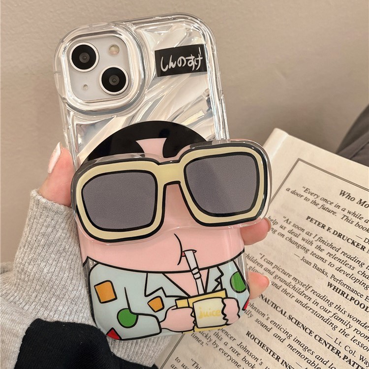 可愛卡通小新iPhone手機保護殼-FANYIACC