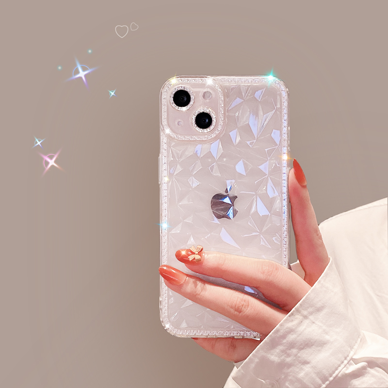 鑽石紋閃鑽手機保護殼iphone