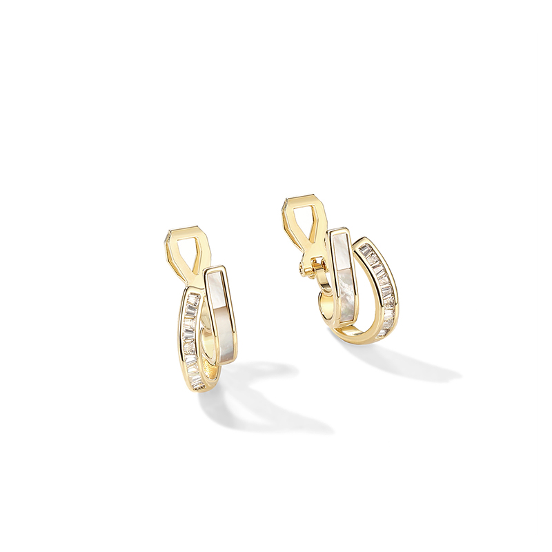 貝殼時尚氣質耳環