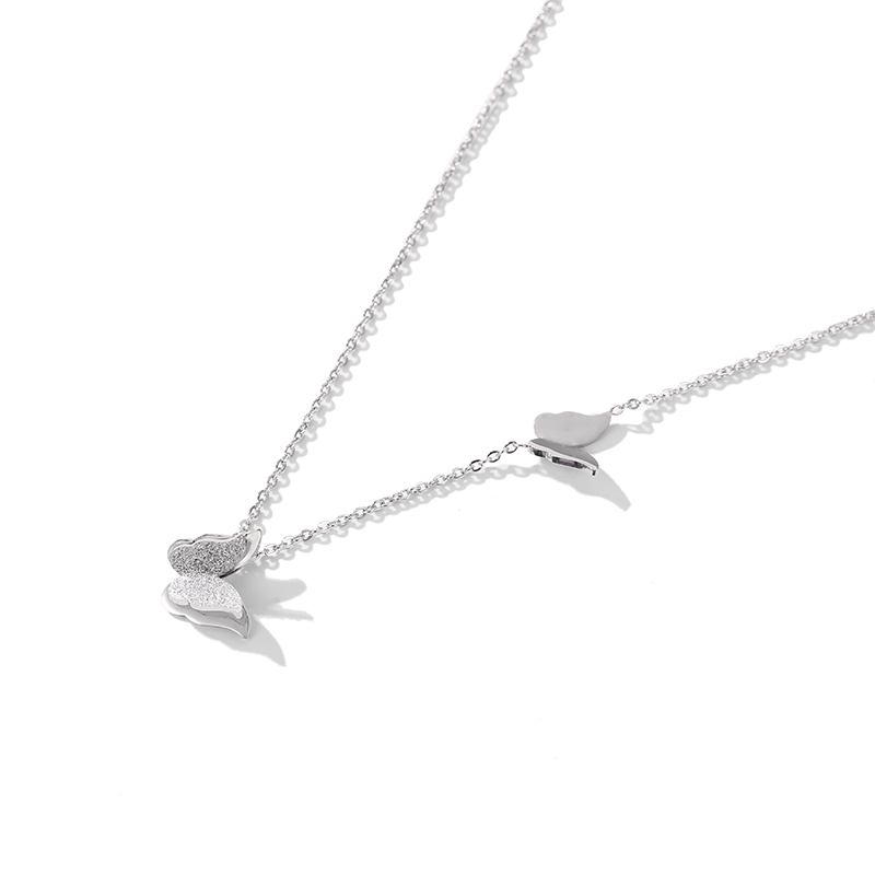 蝴蝶項錬簡約鎖骨錬-FANYIACC