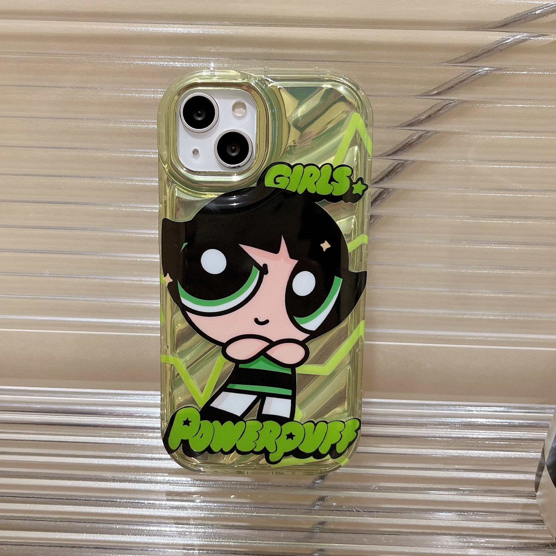 甜美少女可愛墨鏡支架手機殼-FANYIACC