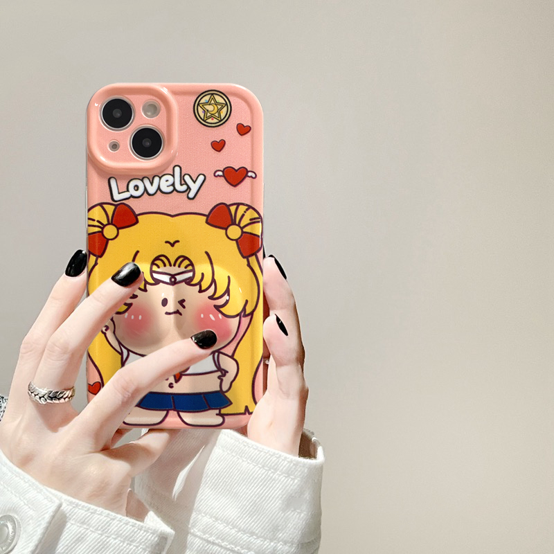 解壓卡通情侶手機保護殼-FANYIACC