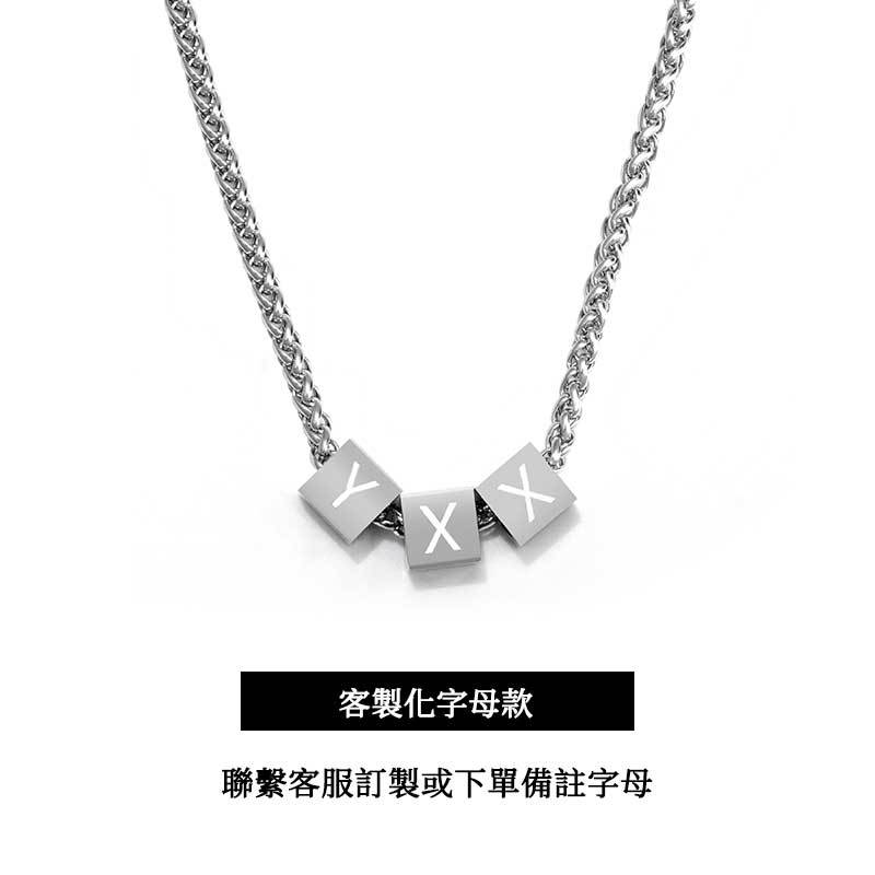 骰子項錬 簡約嘻哈鎖骨錬-FANYIACC