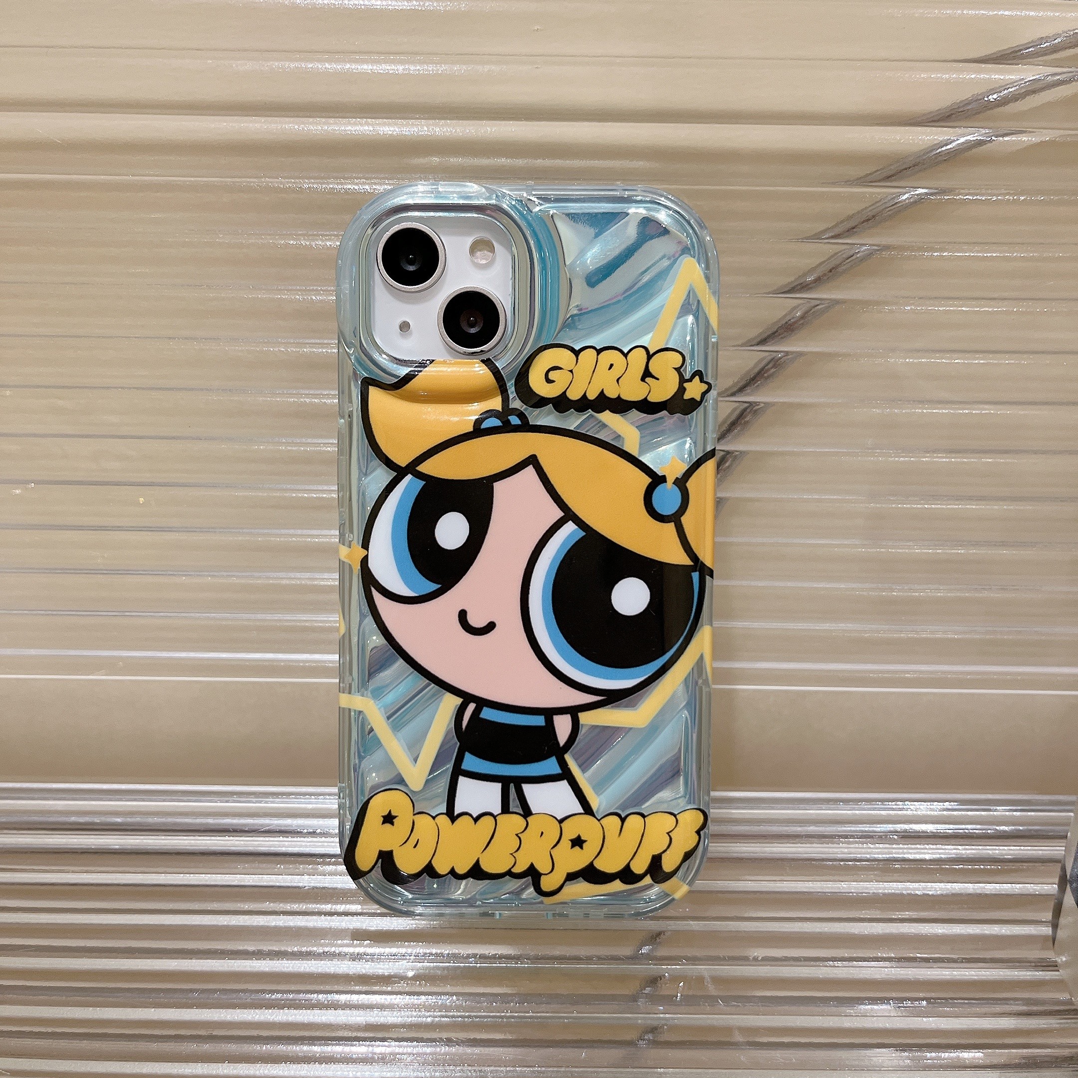 甜美少女可愛墨鏡支架手機殼-FANYIACC