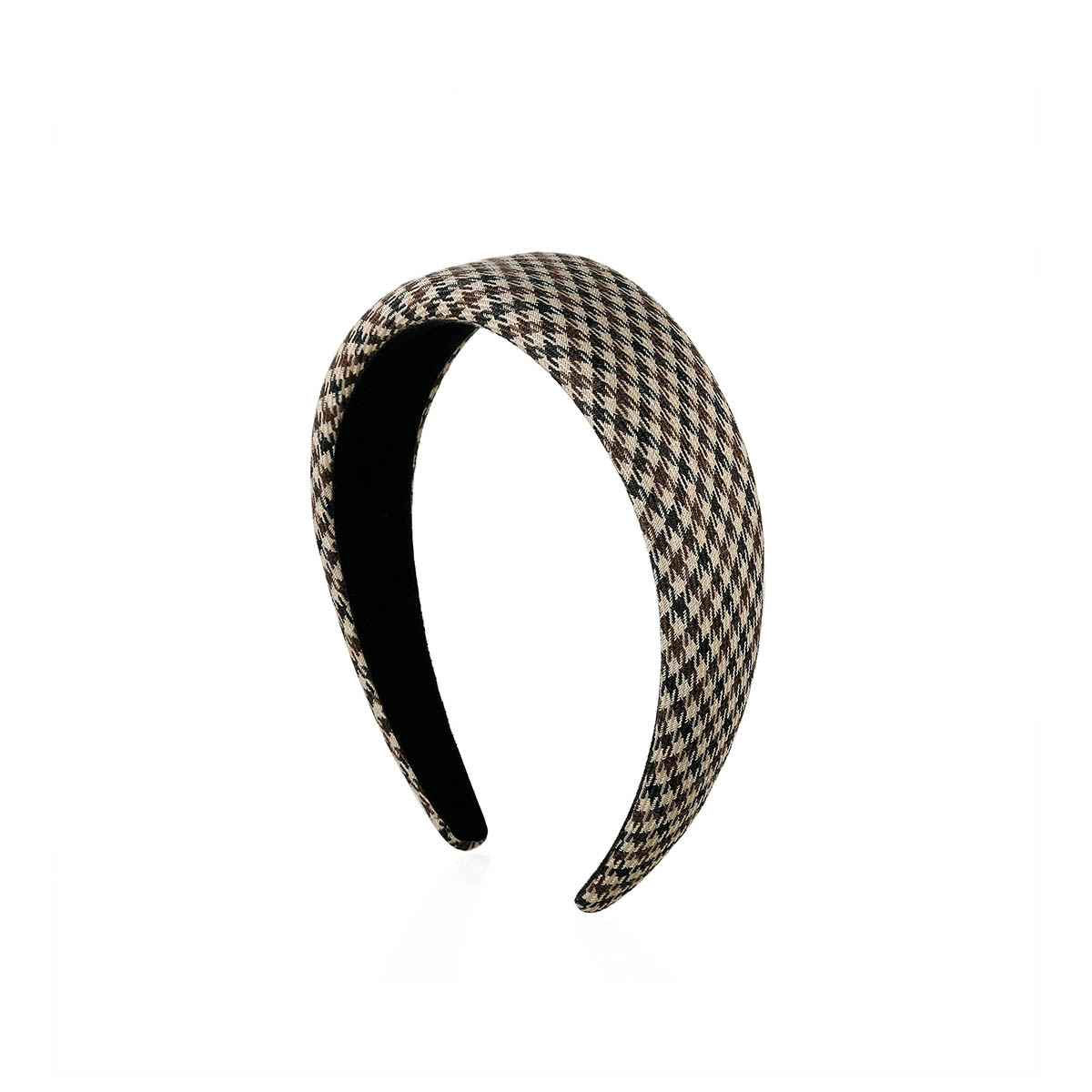 千鳥格布藝髮箍-FANYIACC