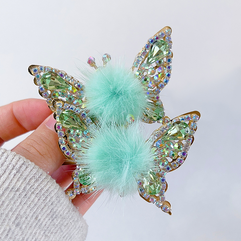 一閃一閃惹人愛 跳動蝴蝶髮飾-FANYIACC