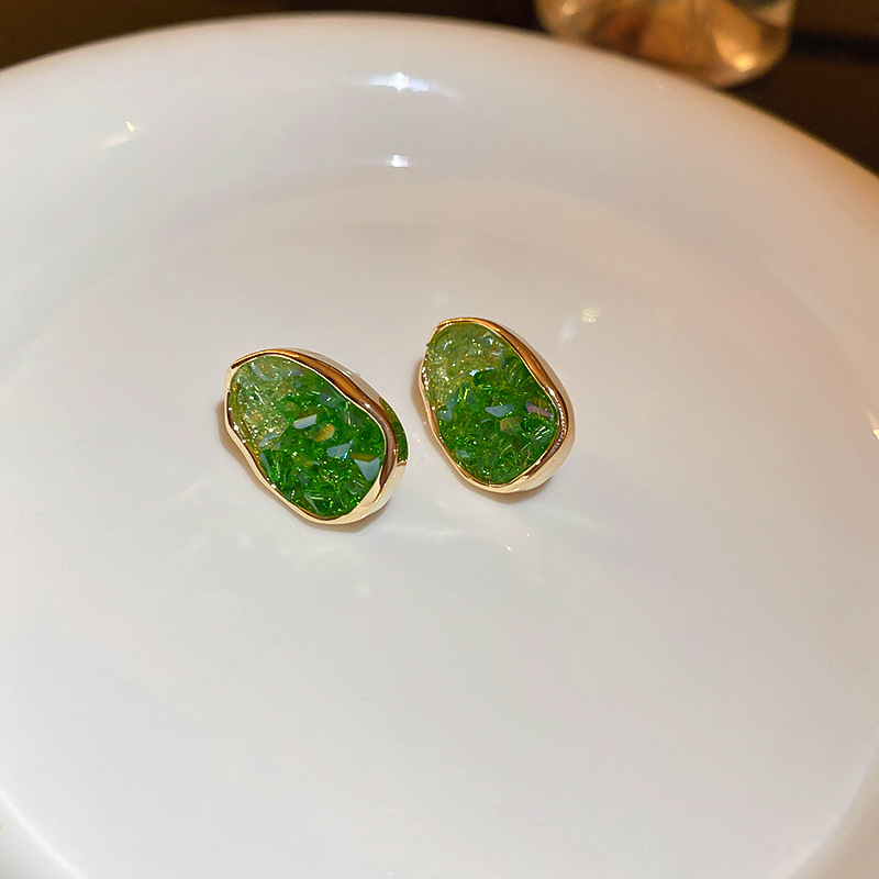 水晶氣質時尚耳環-FANYIACC