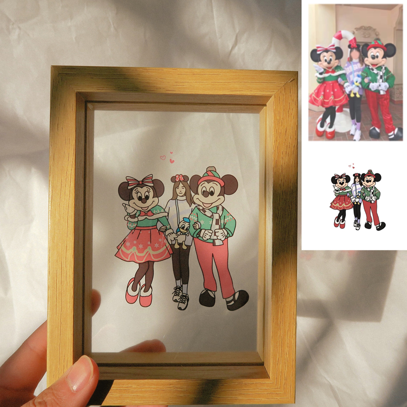 訂製款｜手繪定制透明相框