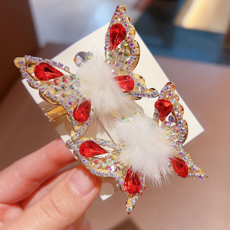 一閃一閃惹人愛 跳動蝴蝶髮飾-FANYIACC