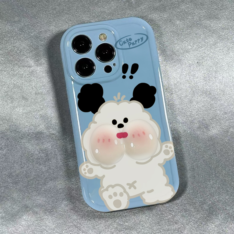 解壓卡通情侶手機保護殼-FANYIACC