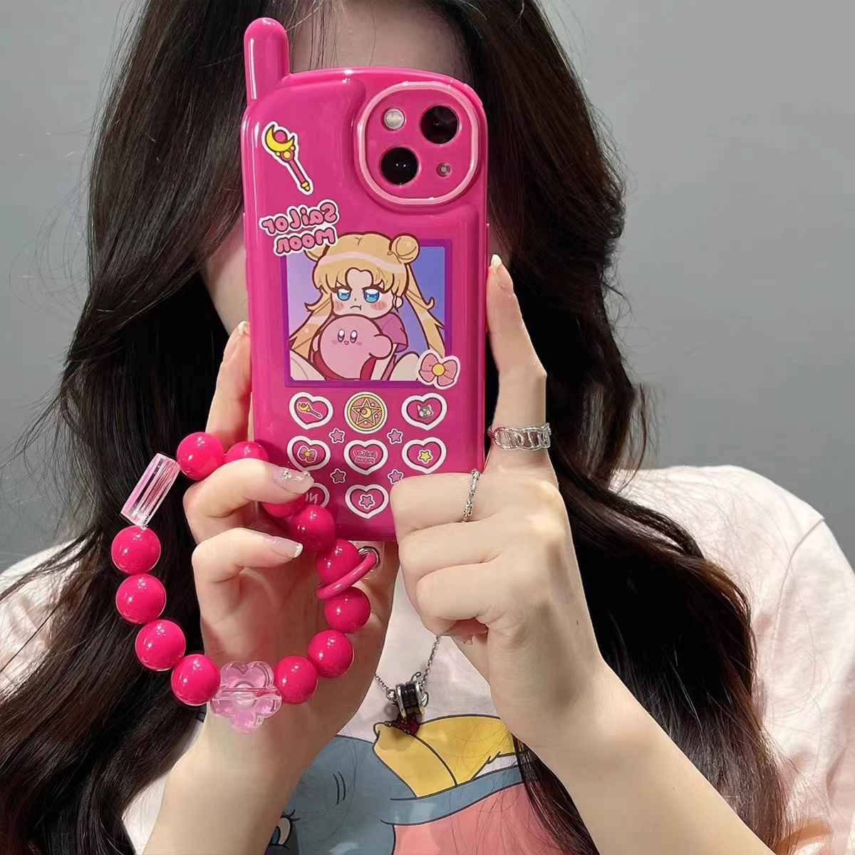 可愛芭比娃娃手機保護殼