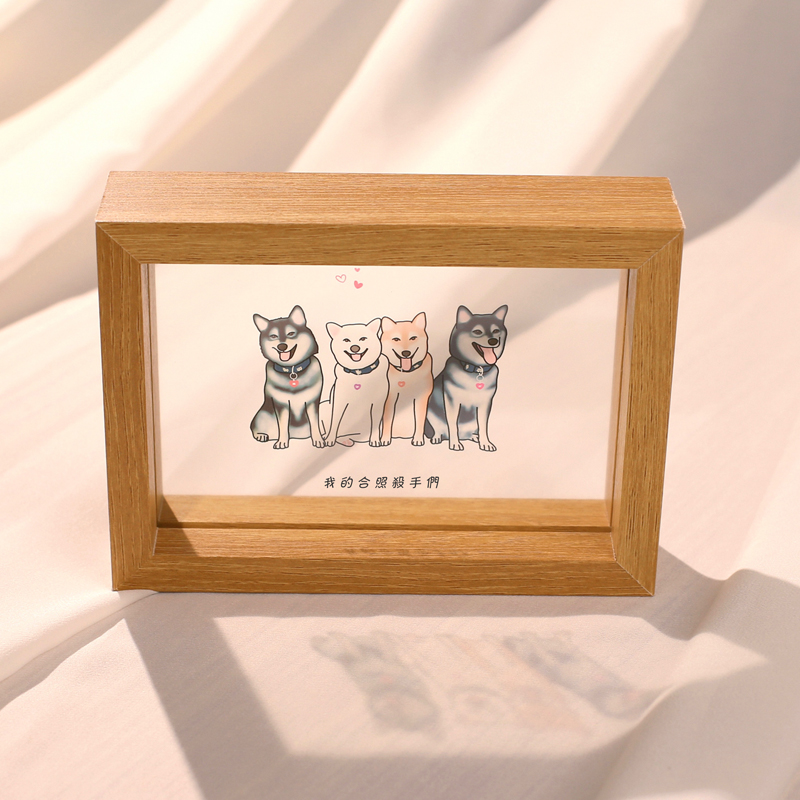 訂製款｜手繪定制透明相框