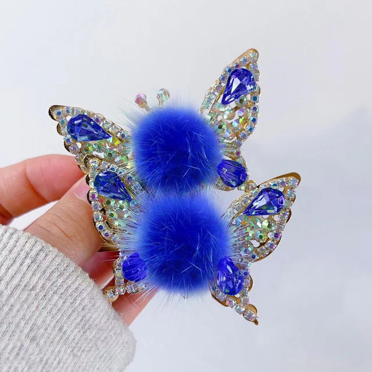 一閃一閃惹人愛 跳動蝴蝶髮飾-FANYIACC