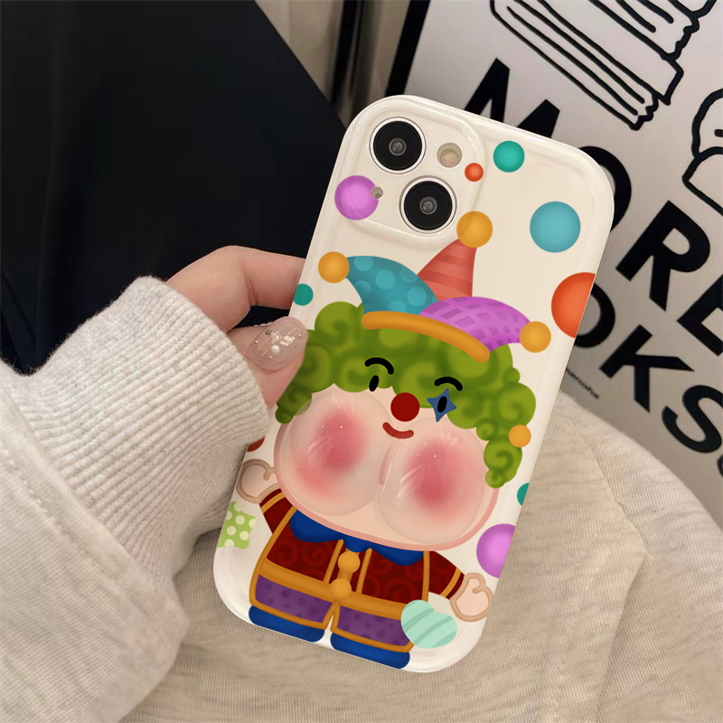 解壓卡通情侶手機保護殼-FANYIACC