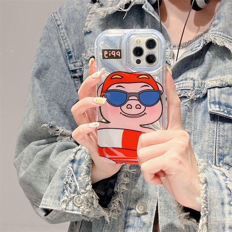可愛卡通小新iPhone手機保護殼-FANYIACC