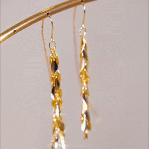 麥穗長款流蘇耳環  -FANYIACC
