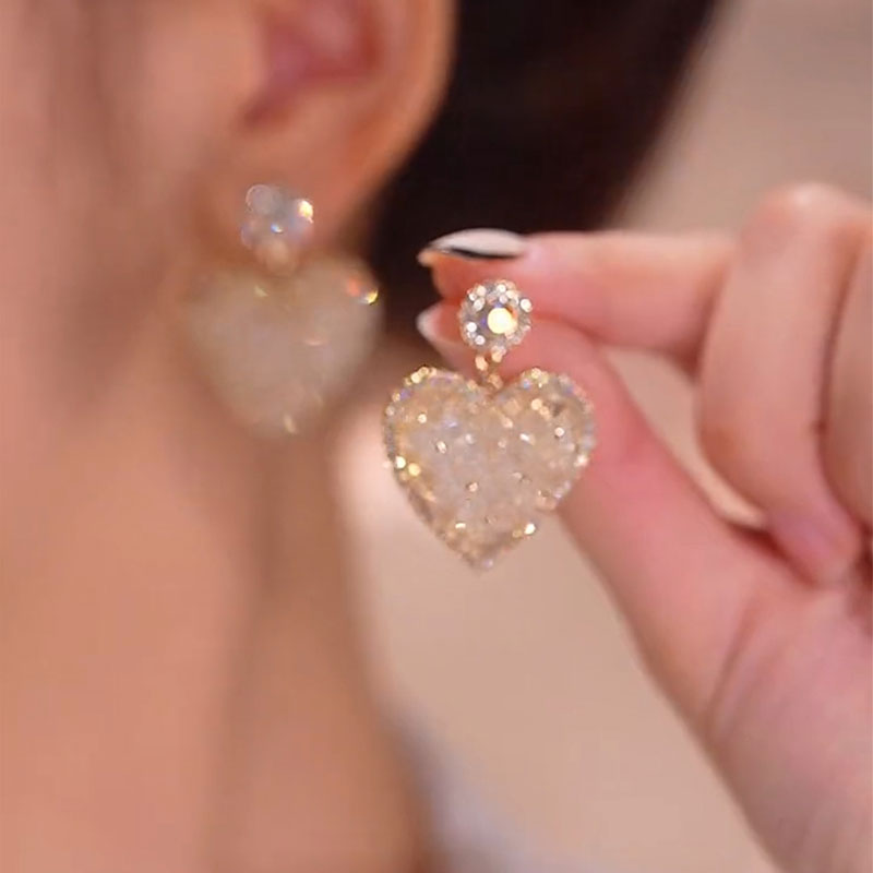 心動愛意❤愛心耳環-FANYIACC