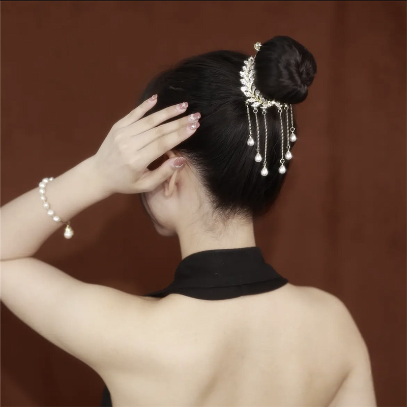 💥麥穗流蘇盤髮神器-FANYIACC